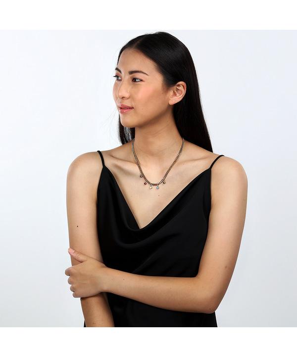 Morellato Poetica Edelstahl Halskette SAUZ01 für Damen