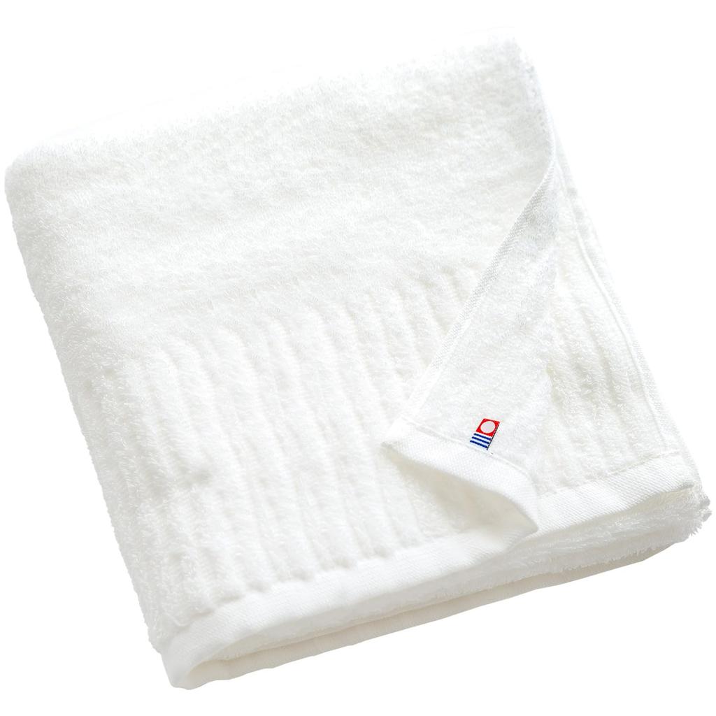 Large Bath Imabari 1 Made In Long Soft and Quick Highly B-PLAID Towel, Towel, Piece, Japan, Ribbed, Pile, Thin, Drying, Absorbent, 100% Cotton,