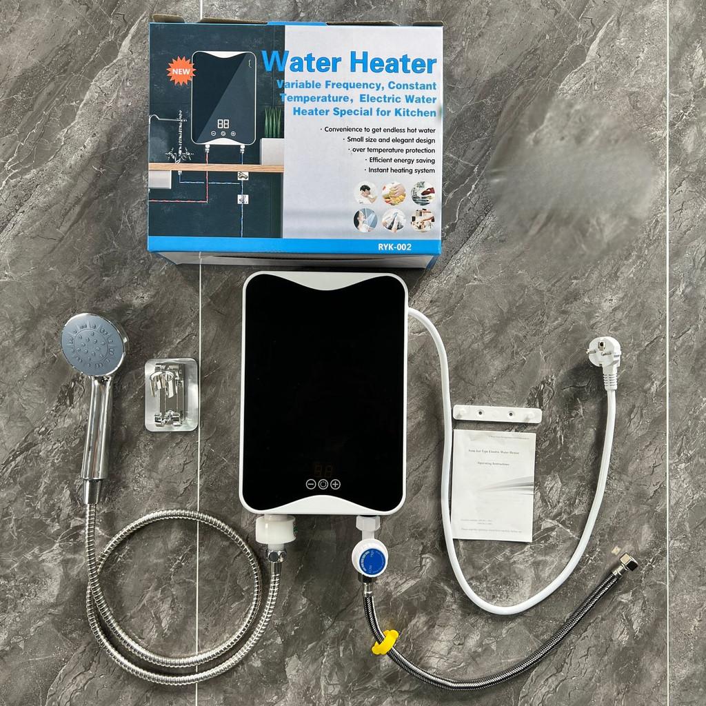 Small Kitchen Treasure Water Heater Fast Heating Constant Temperature Hot Water Shower Set Mini Instant Electric Water Heater
