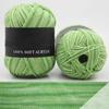 Woolen Yarn Triple Brands Soft Milk Cotton Solid Color Knitting Yarn