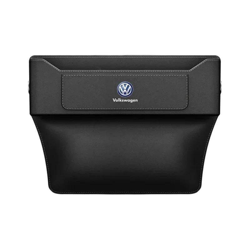 

For Volkswagen VW Car USB Charging Multifunction Seat Crevice Storage Box For Volkswagen Amarok Tiguan Polo Jetta GTI Golf Passa