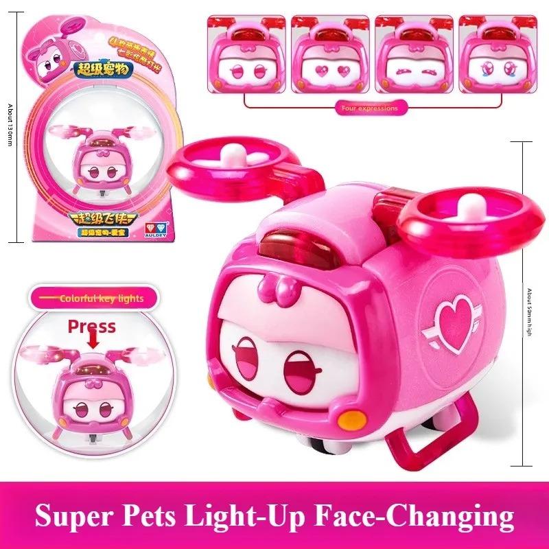 Super Wings Cartoon Transforming Toys Jett Paulie Dizzy Mira Wish Protector with Energy Ball Gift