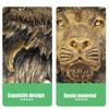 Imitation Copper Lion's Head Wall Sculpture Scene Pendants Bedroom Decorations Hanging Sculptures Home Animal