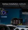 F15 Car Mod HUD: OBD Display for Speed, RPM, Water & Oil Temp, Fuel Consumption, Turbo & Clock
