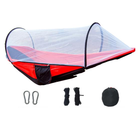 Camping Net Anti-Rollover Design Portable Hammocks Hammock Mosquito for Outdoor Camping Hiking