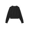 Nike Sweatshirts Women's Black Lapel Moderate Regular DV7815-010