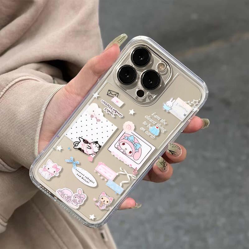 Cartoon Style Phone Case for iPhone 17 Pro Max/13/16/15 Pro/14/12/11/XS/X/8P/7