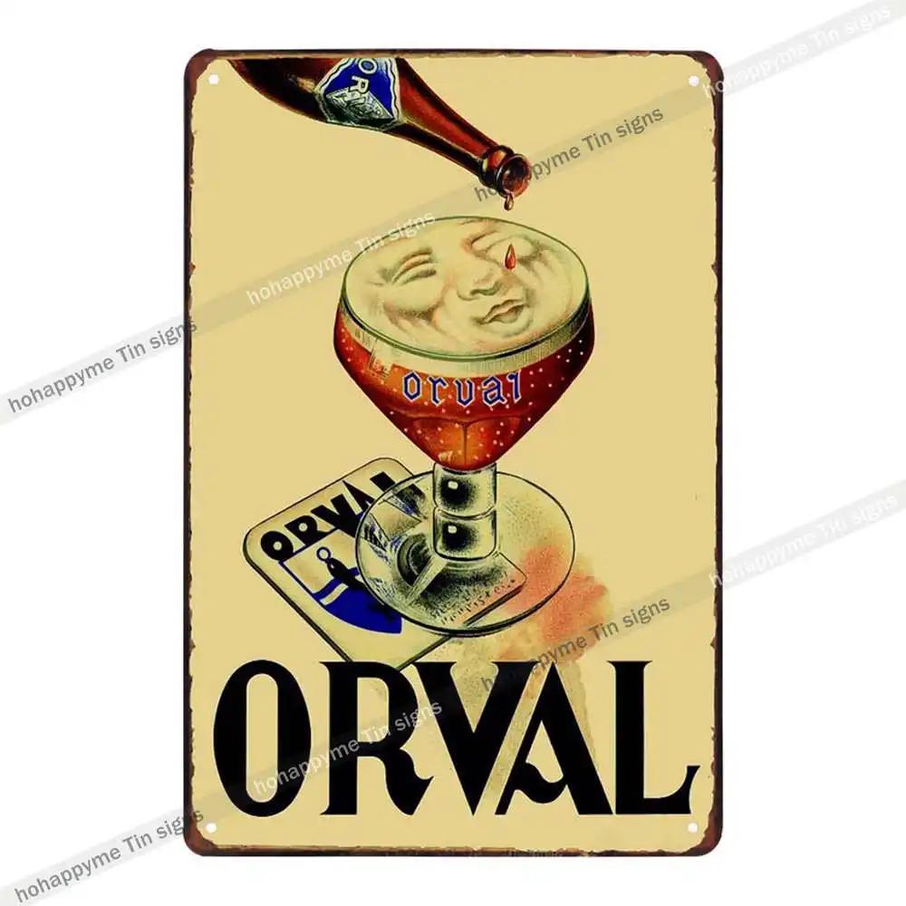 Home Decor Metal Plates Signs Belgium Beer Tin Painting Decoration Bar Club Cafe Man Cave Poster Vintage Wall Art Plaque 20x30cm