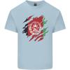 Torn Afghanistan Flag Afghan Day Football Unisexs Light Cotton TShirt