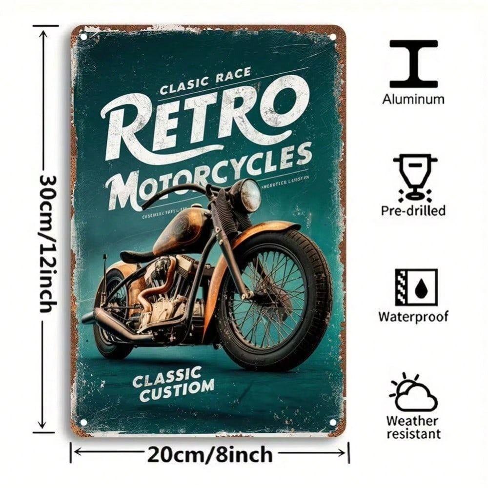 Tin Wall Art Metal Sign Home Decor 20x30cm