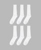 Ilogongchil [6Pack] 1507 Classic Trouser Socks _ Snow White