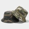 Customizable logo Casual Fashion Reversible Bucket Hat Camouflage Leopard Design Waterproof Quick Dry Outdoor Fisherman Hat