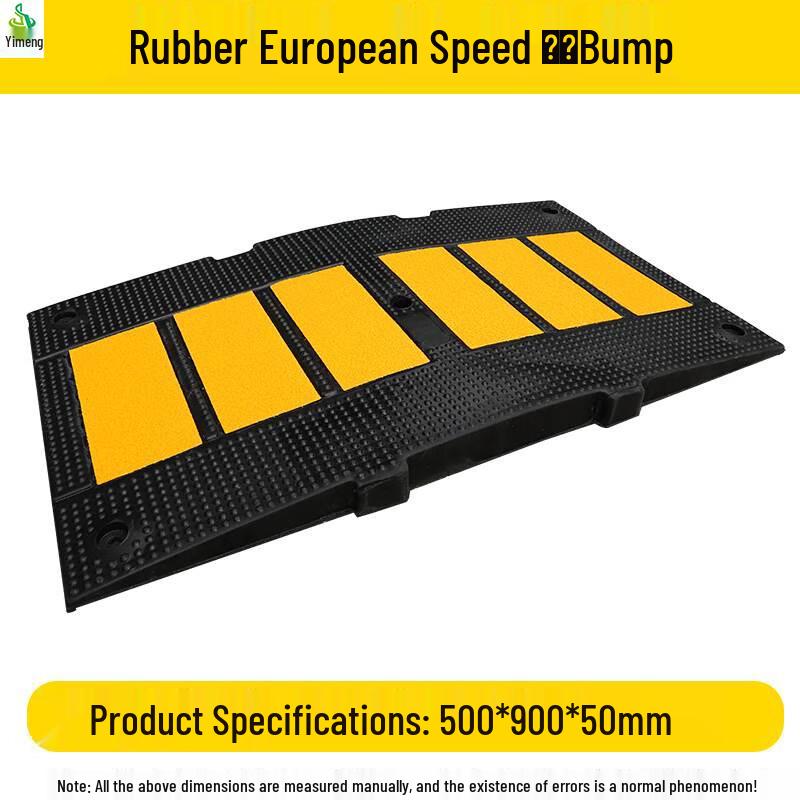 Jimei European Style Rubber Road Speed Bump
