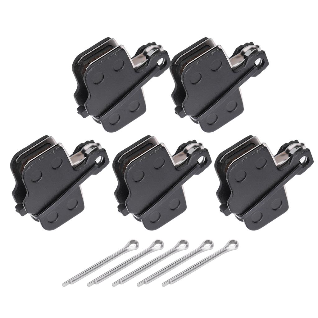 5 Pairs 30MM Mountain Bike Disc Brake Pads Resin SemiMetal Electromobile Brake Pads