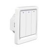 EU UK ZigBee TUYA Smart Button Light Switch No Neutral Wire Required 1 2 3 Gang Wall Touch Switch Drop Shipping Smart Home