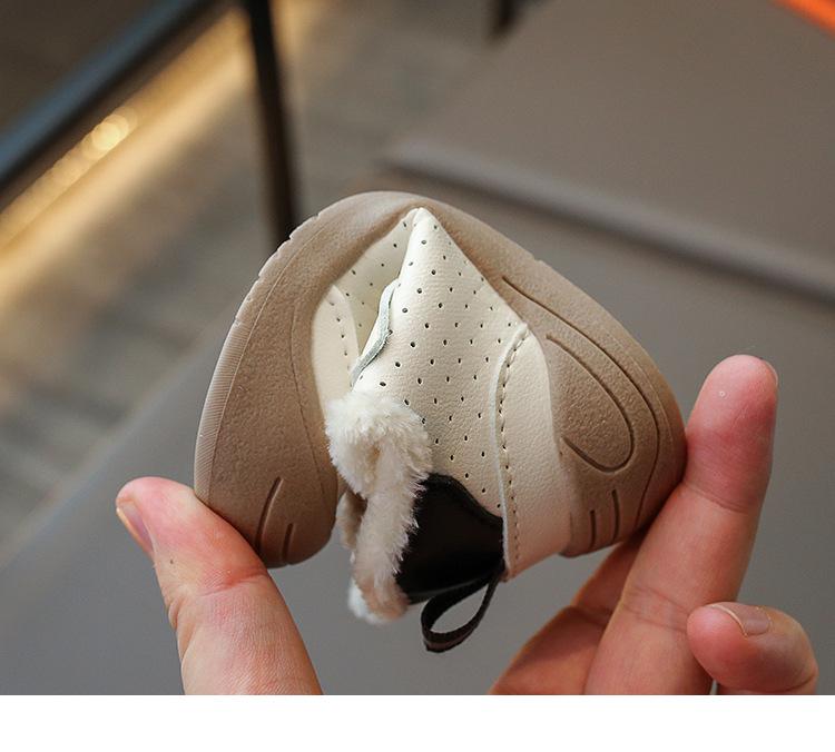 Infant Soft Sole Non-Slip Cotton Shoes for Winter 2025 - Warm Velvet for 0-2.5 Year Olds