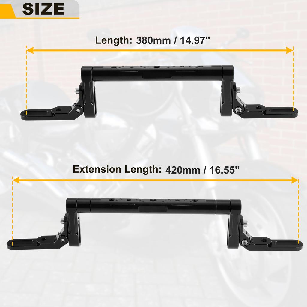 Motoforti Motorcycle Handlebar Universal Adjustable Aluminum Alloy Balance Bar Handle Bracket Center Motorcycle Parts