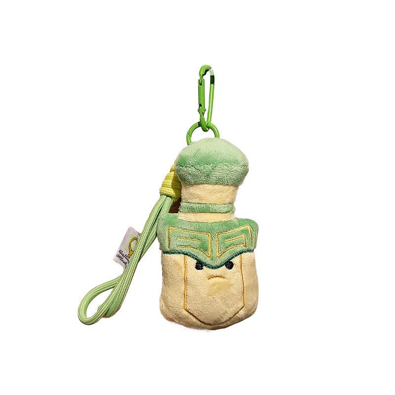 Quality Museum Unique Plush Cartoon Weapon Keychain Soft And Playful Gift Item