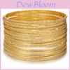 European Style Metal Bangle Set With Geometric Design For Womens Fashion Accessories