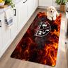 Flannel Kitchen Mat Lens FC Soft Area Rug Non Slip Floor Carpet Home Decoration