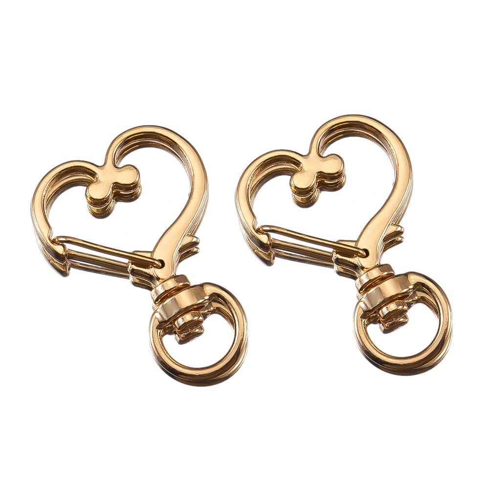 5pcs Pet Dog Buckles Connector Openable Metal Sping Clasp Star Heart Cat Flower Ring Carabiner Keychain Bag DIY Jewelry Findings