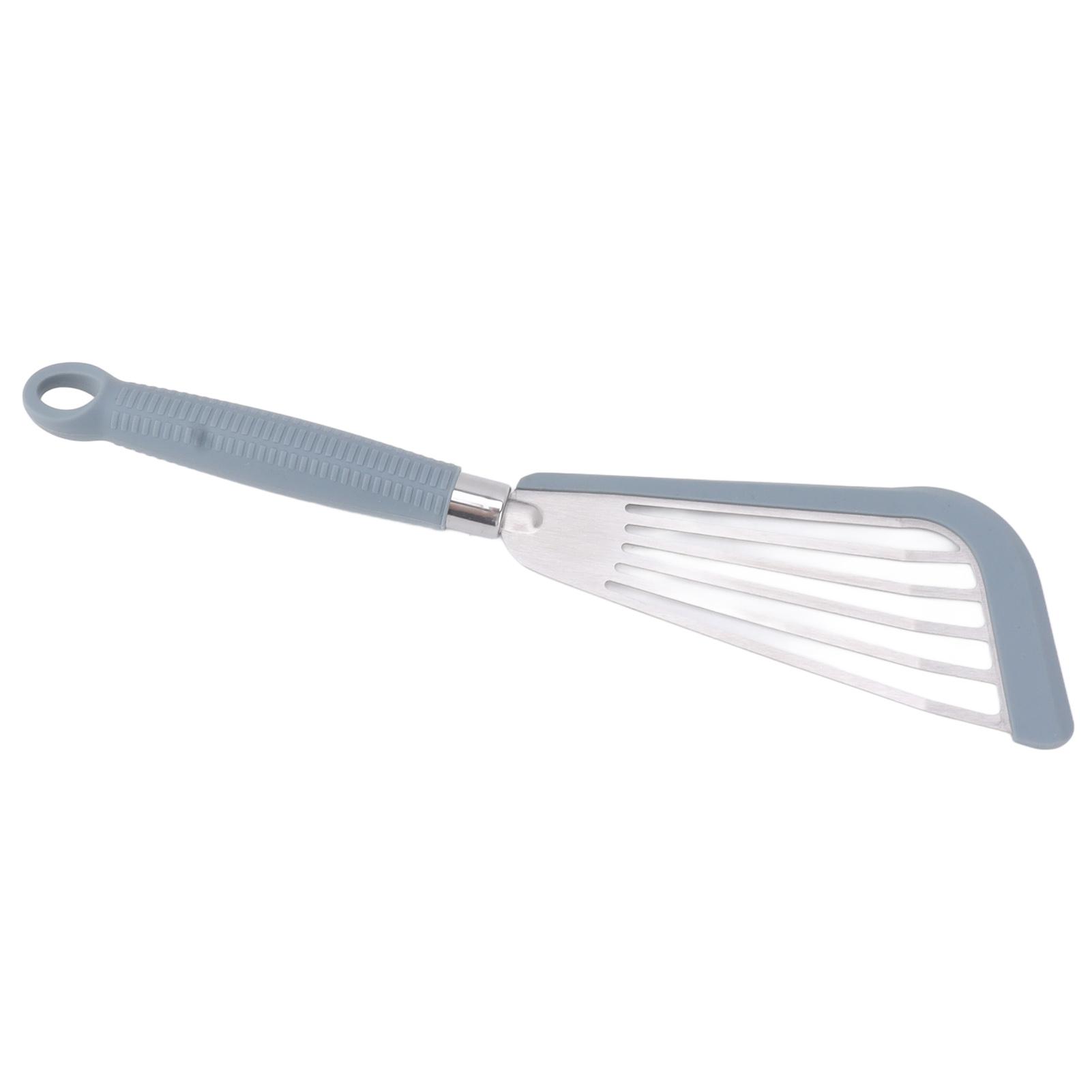 Silicone Fish Spatula Stainless Steel Slot Nonstick Coating Spatula for Frying Beefsteak Egg