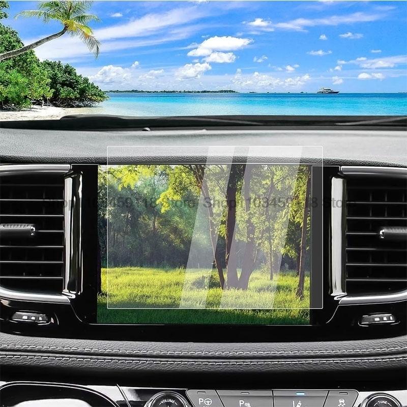 Tempered Glass Screen Protector Film For Chrysler Pacifica/Chrysler Pacifica Hybrid L LX TOURING PLUS L 2017- 8.4 Inch Gps