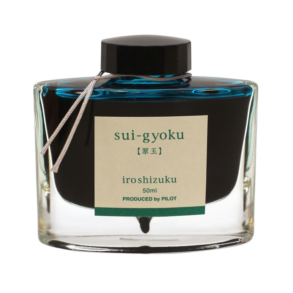 

чорнило для авторучок Iroshizuku 50ml Water-based [Jadeite Suigyoku] INK-50-SU