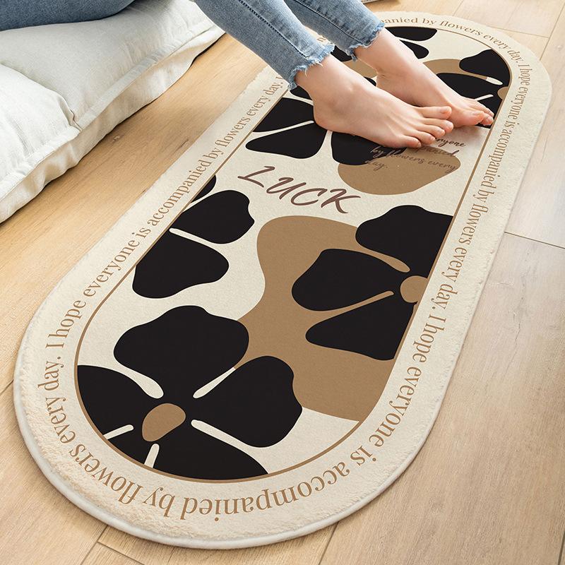 Bedroom Carpet Plush Bay Window Mat Living Room Children's Room Bedside Blanket Room Decorative Floor Mat