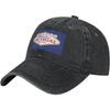 Las Vegas Baseball Cap Washed Cotton Low Profile Casual Adjustable Hat for Unisex