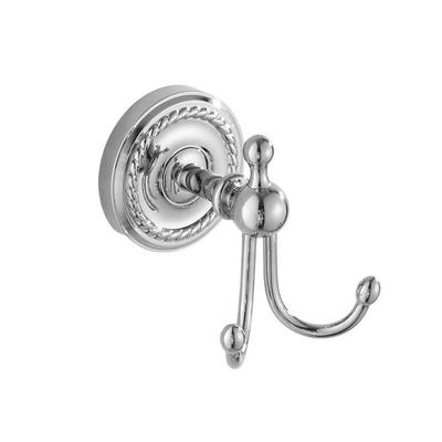 Copper Alloy Silver Towel Rack with Hook