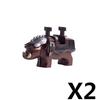 Military Building Blocks Medieval Solider Knights Equipments Mount War-Horse Wolf Flag Vests Shields Fiery Dragon Mini Blocks