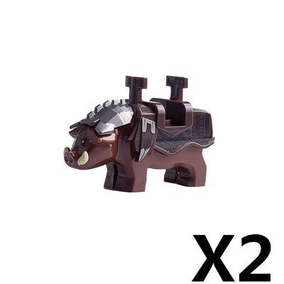 Military Building Blocks Medieval Solider Knights Equipments Mount War-Horse Wolf Flag Vests Shields Fiery Dragon Mini Blocks