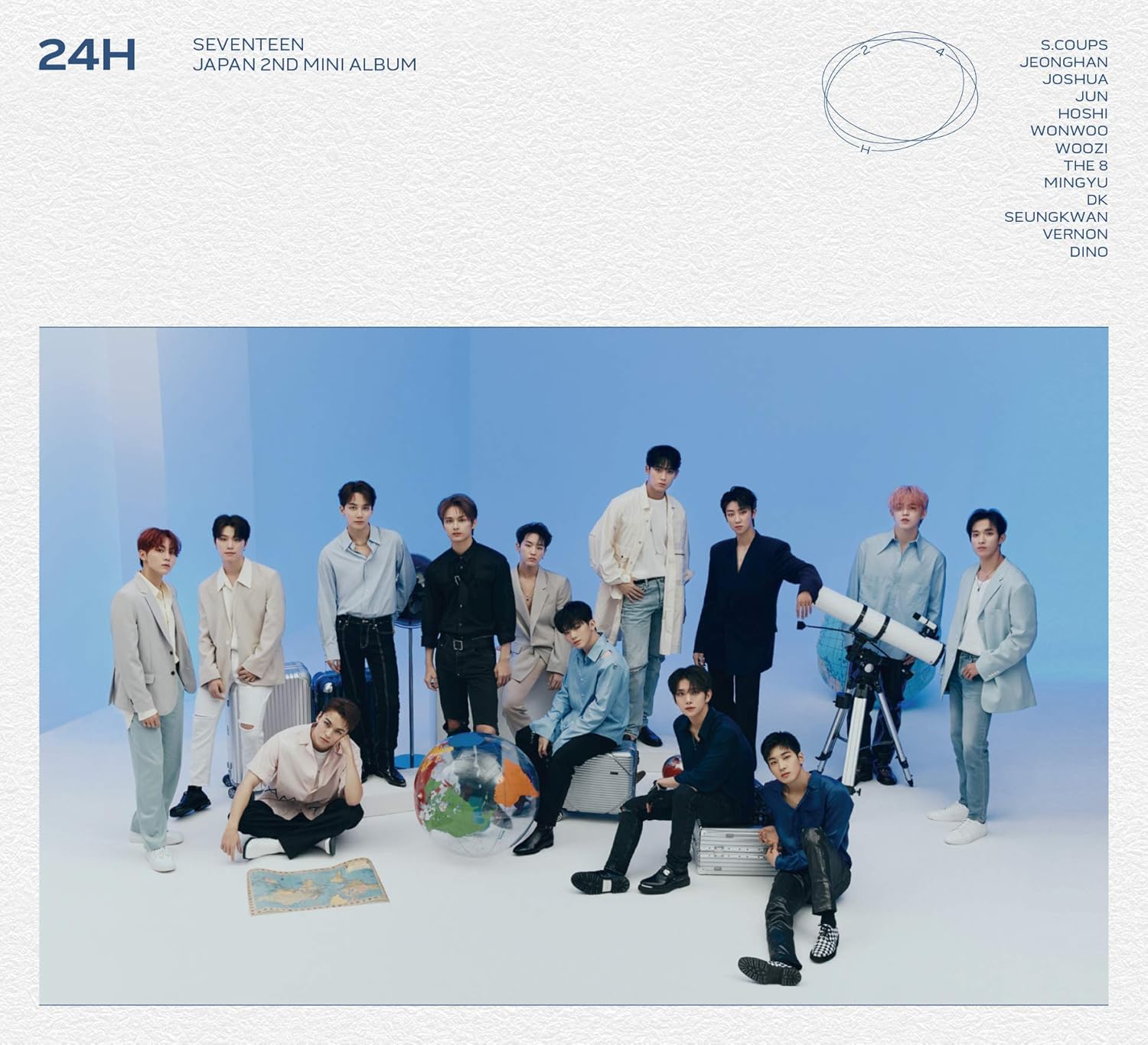 CD SEVENTEEN  24H Ограниченное издание Первого Пресса A PROS1914 Япония KPopAsia Б/у