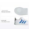 Breaknet 2.0 Comfortable Non-Slip Durable Low-Top Kids Skate Shoes Kids Sneaker White JI0963