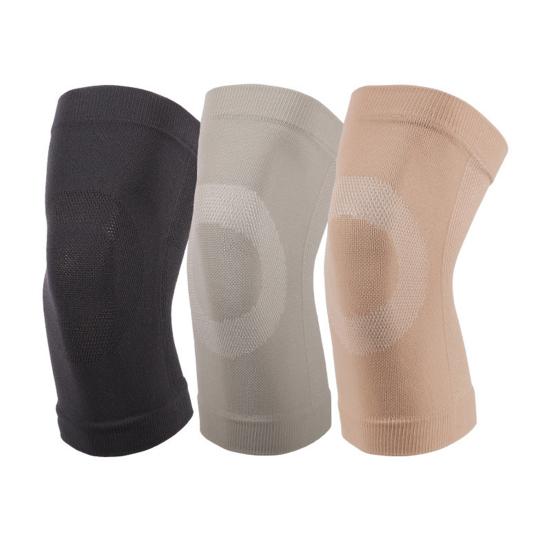 1 Pair Knee Pad 3D Three-dimensional Weaving High Stretchy Silicone Strip Breathable Anti-skid