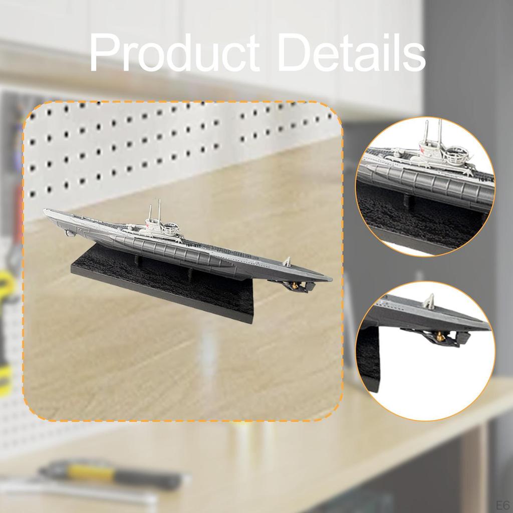 Model in 1:350 Scale with Presentation Stand, Desk Decoration, Simulation Ship for Office, TV