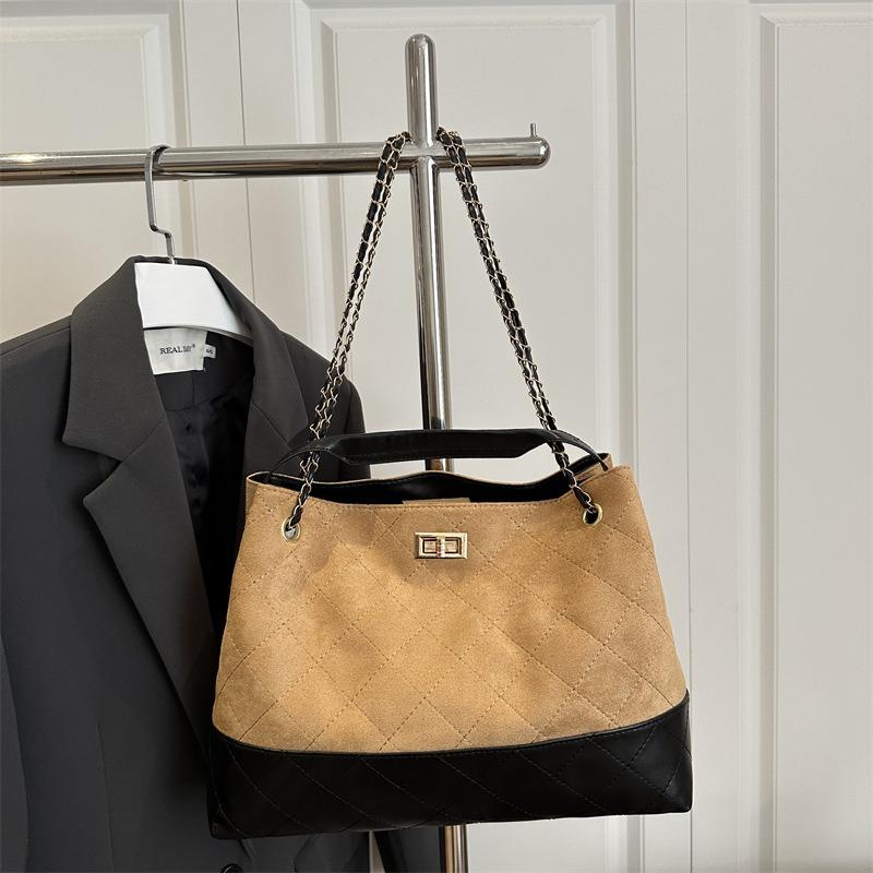 Fashion Retro Large-capacity Commuter Tote Bag Women's New Messenger Bag Daily Underarm Shoulder Bag