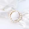 1PC Elegant Metallic Waist Buckles Exquisite Rhinestone Faux Pearls Waist Buckles Clothing Accessories Pearl Clothing Corner