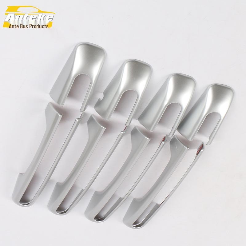 Compatible with 16 Models: Discovery Freelander Door Handle Bright Strip & Armrest Handle Sticker