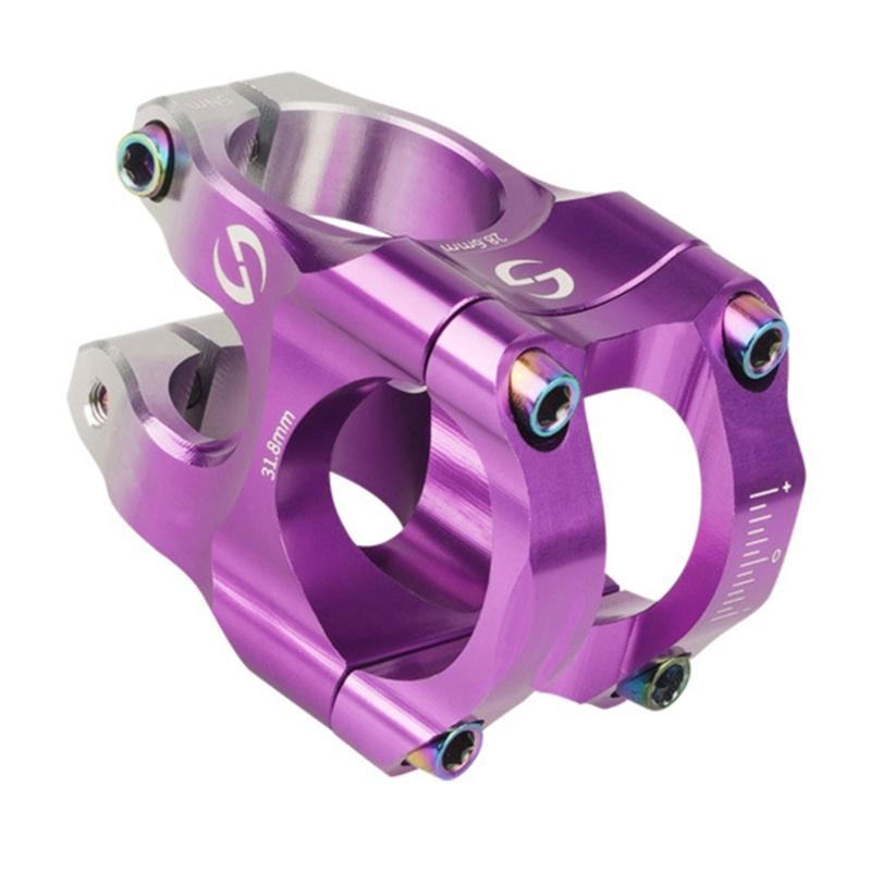 High Strength Short Handlebar Stem Aluminum Alloy Road Bike Stem Light Weight Bike Handlebar Stem for Most Bike