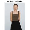UR 2024 Autumn Women's Square Neck Knit Vest