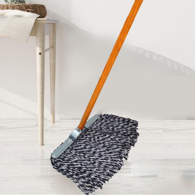 Jiangtingke Wooden Handle Cotton Mop