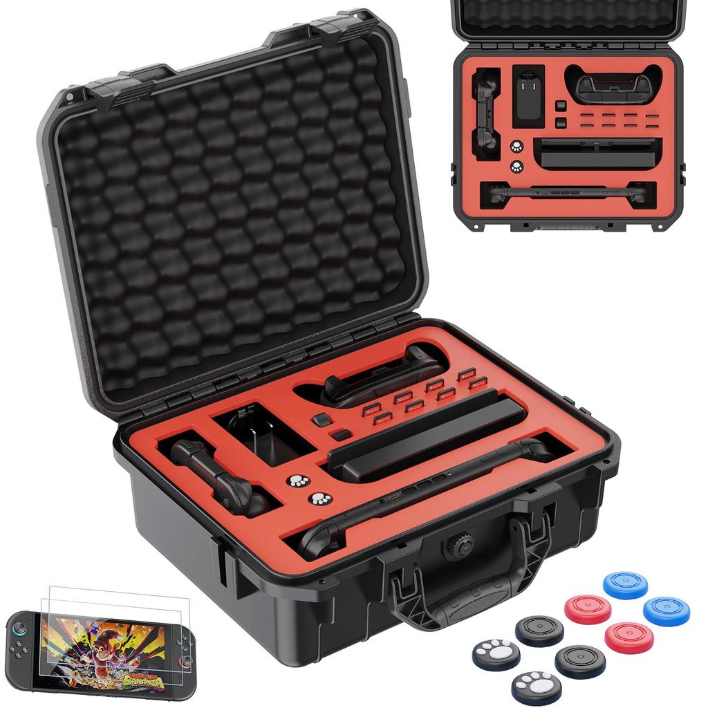 Perfect for Storing Your 2025 Portable Game and Case for Console and Includes Shoulder Strap and Stick Console. Waterproof, Dustproof, Shockproof.