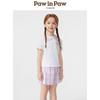 PawinPaw Girls' Sweet Bear Short Sleeve Set