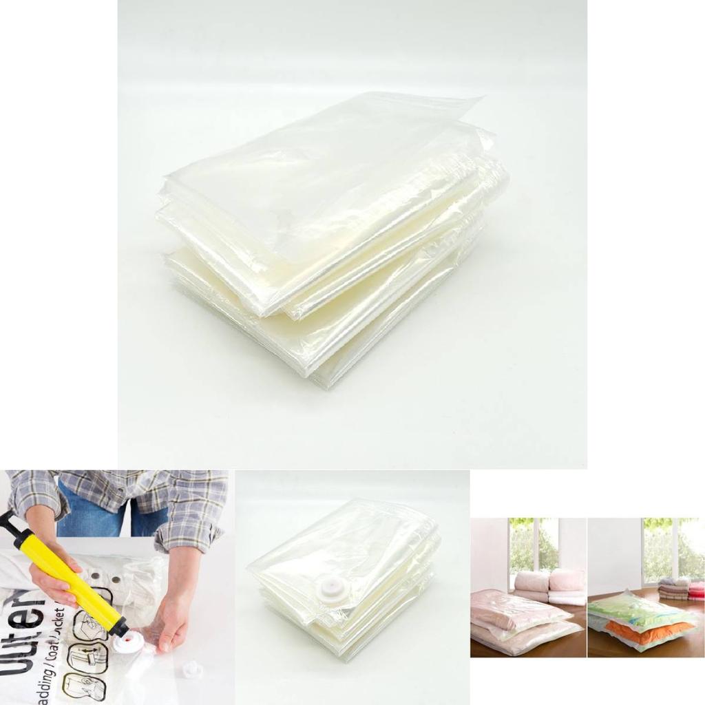 Large Transparent Vacuum Compression Bag Wholesale Pet+pe Material
