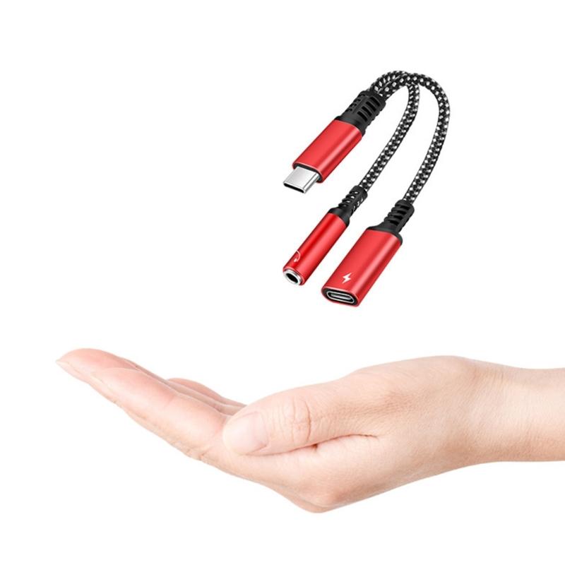 Simultaneous Charging And Sound USB C Adapter For Clear Sound On Phone And Devices