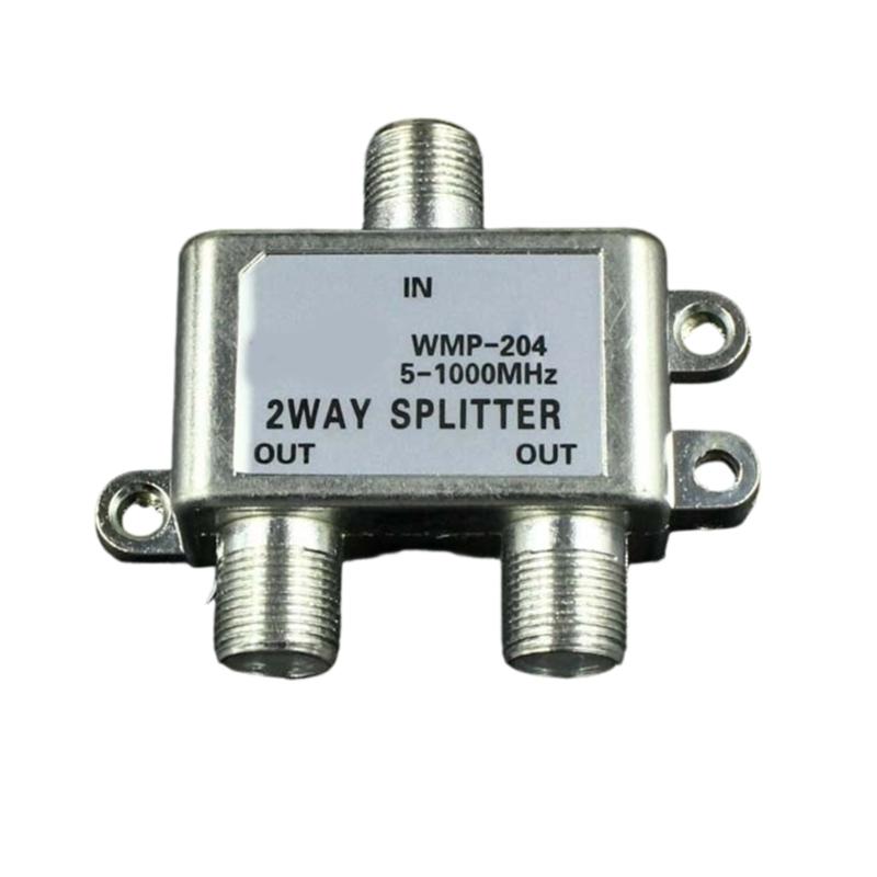Professional TV Signal Splitter With Full Cores Interfaces And Wide Bandwidth 5-1000MHz Support