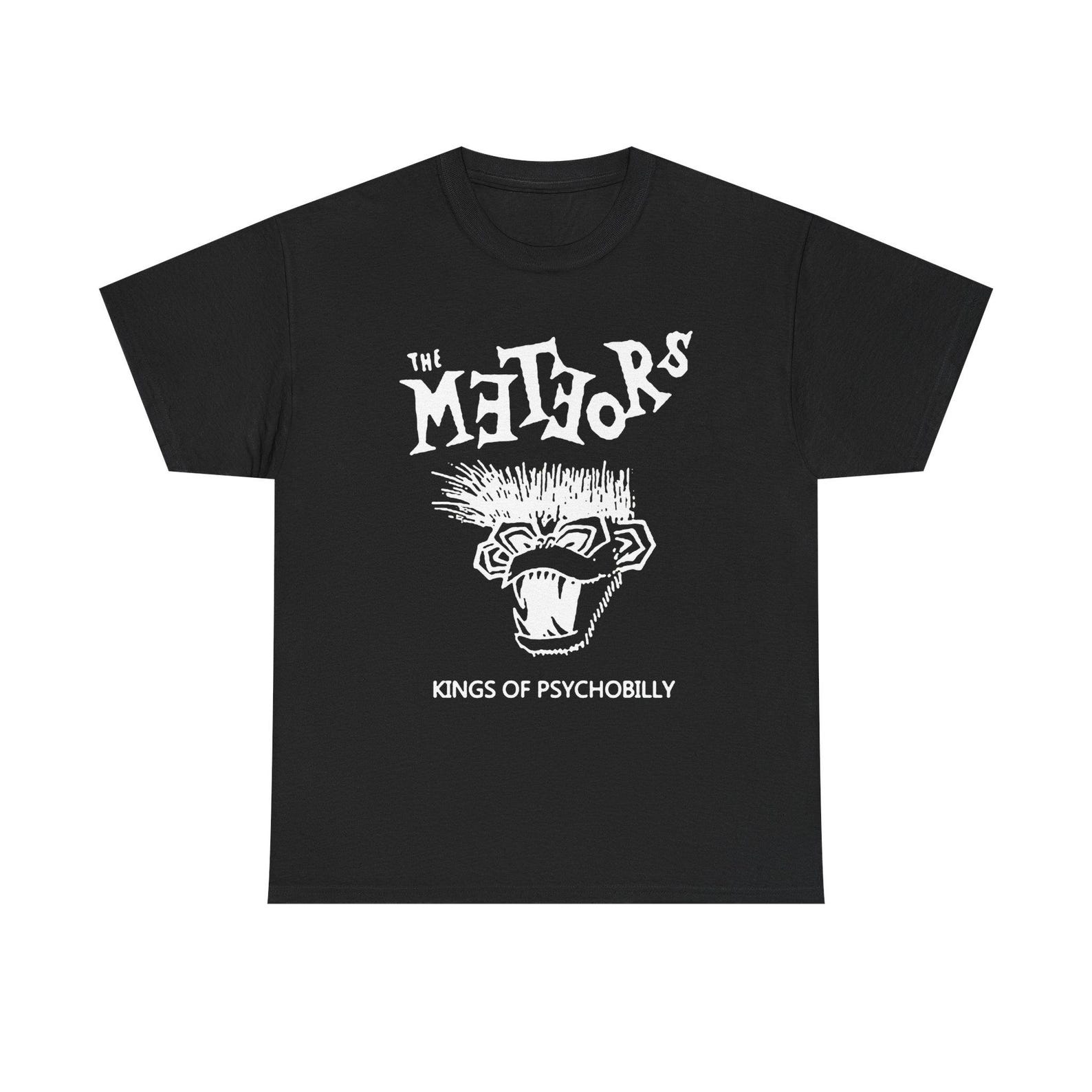 The Meteors Shirt, Psychobilly Band Tee, Horror Punk Music T-Shirt, Vintage Rockabilly Graphic Shirt, Gift For Psychobilly Fans 3XL