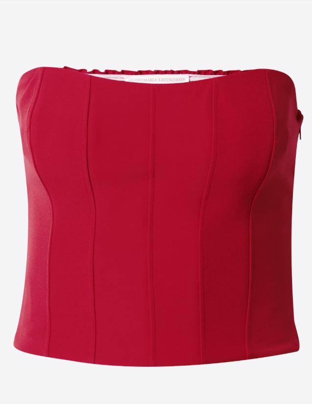 Guido Maria Kretschmer - Women' Corset/Top - Gmk-1023-05600 Red 40